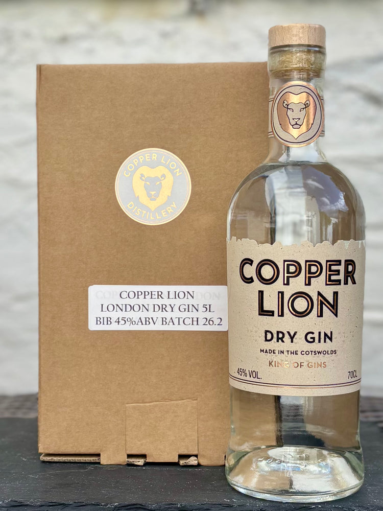 Copper Lion London Dry Gin - 5L Bag in Box