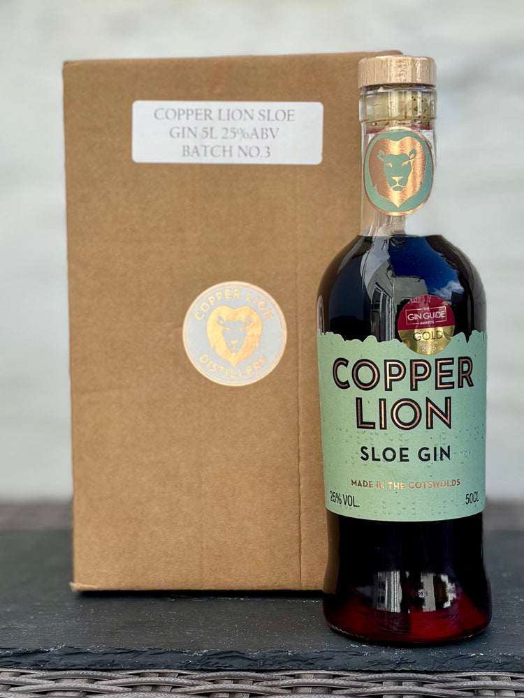 Copper Lion Sloe Gin - 5L Bag in Box